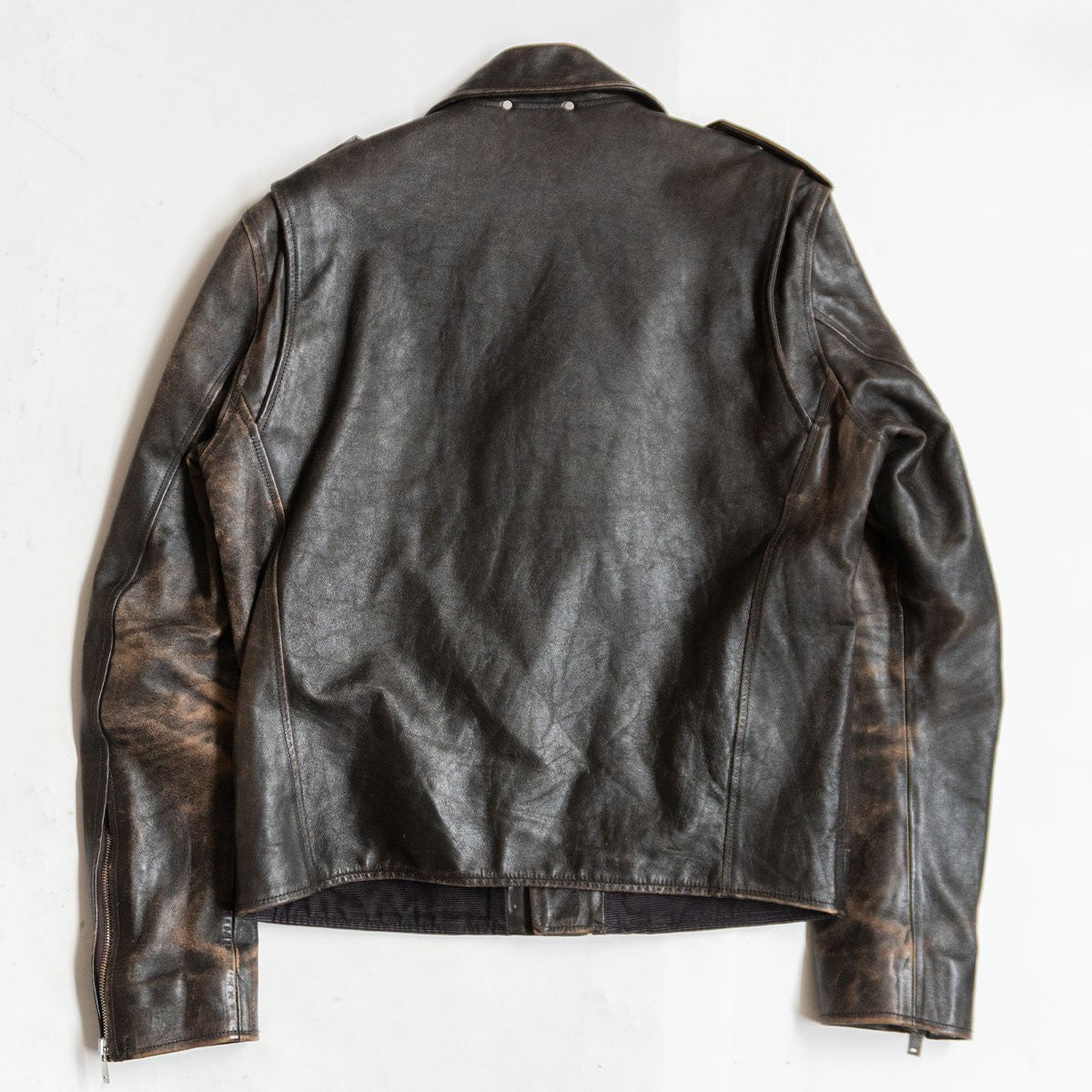 Maison Margiela REPLICA1950's Leather perfecto Jacket Size 50