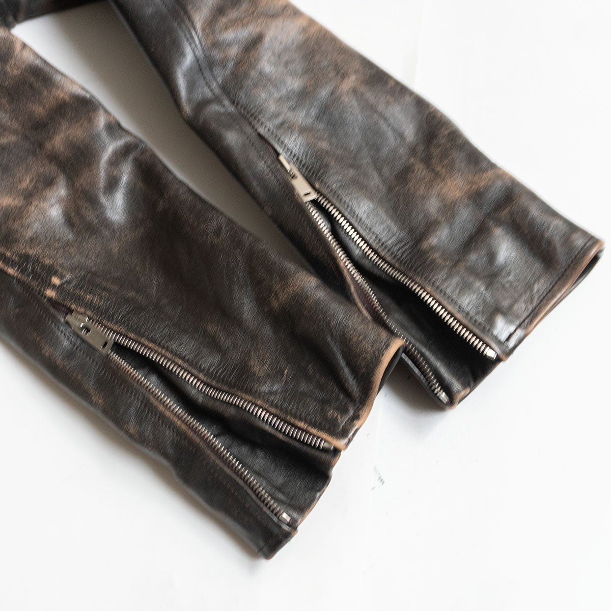 Maison Margiela REPLICA1950's Leather perfecto Jacket Size 50