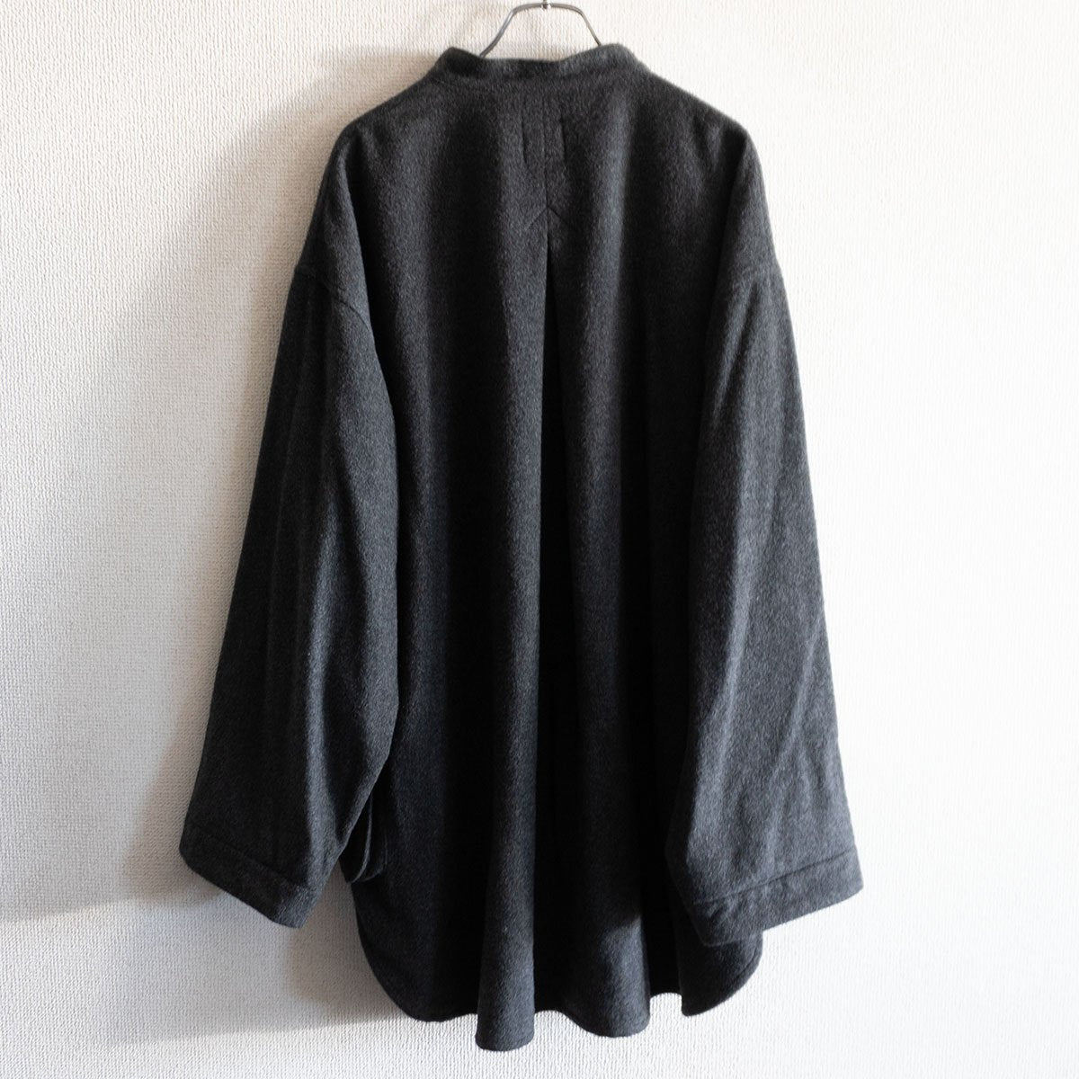 Porter Classic CASHMERE STAND COLLAR SHIRT JACKET Size 3