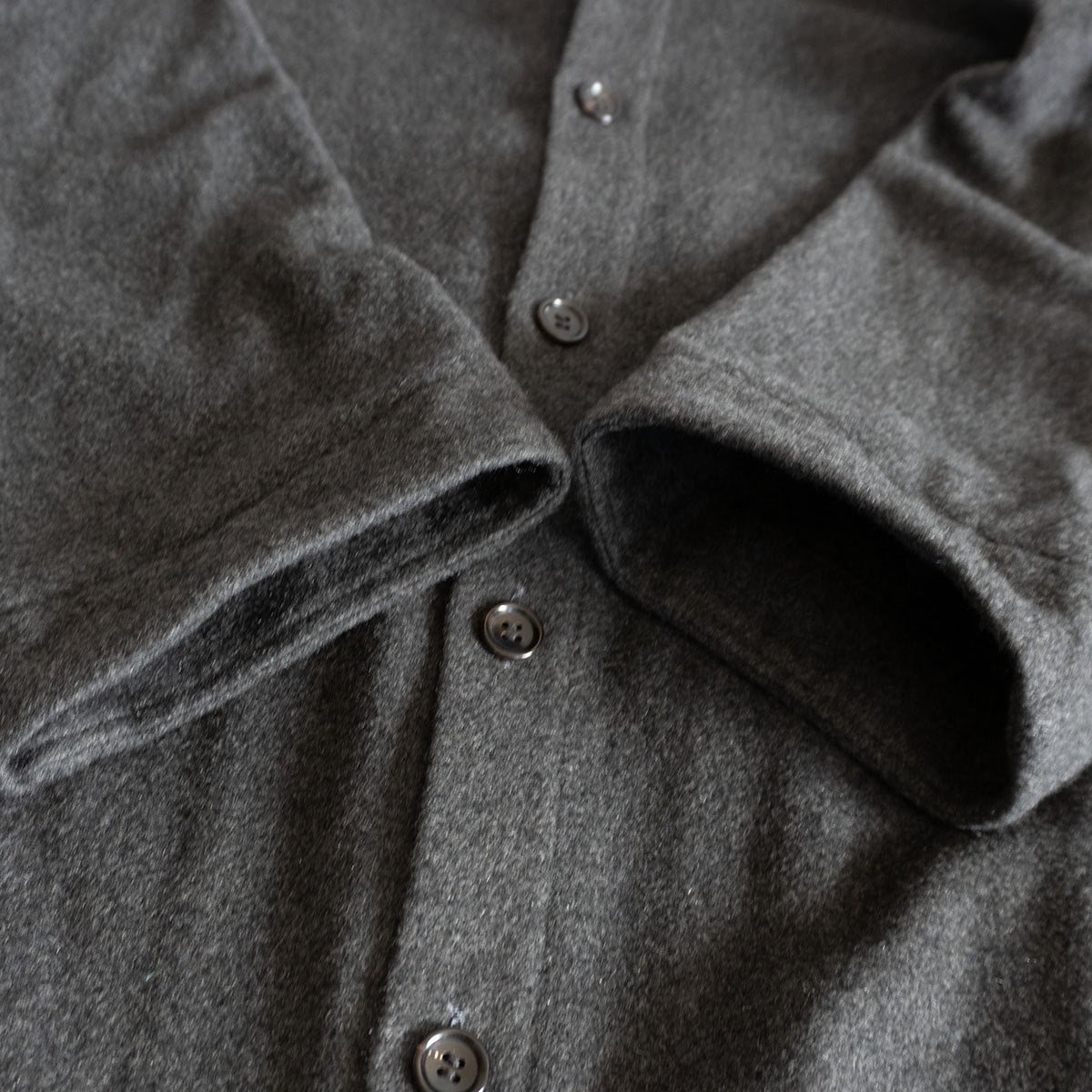 Porter Classic CASHMERE STAND COLLAR SHIRT JACKET Size 3