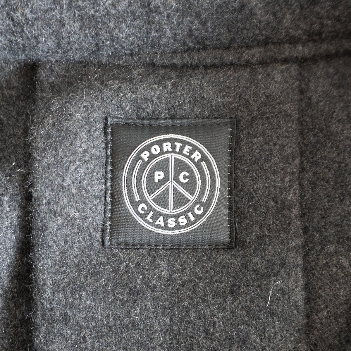 Porter Classic CASHMERE STAND COLLAR SHIRT JACKET Size 3