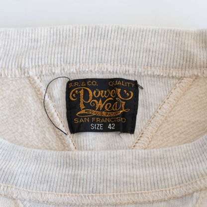 FREEWHEELERS POWER WEAR 42 SWEAT SHIRT SET-IN SLEEVE Size 42