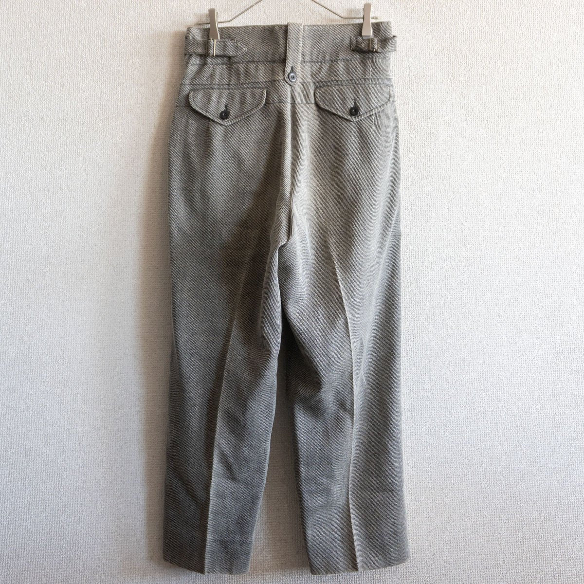 Giorgio Armani Side-Adjuster Double-Pleat Trousers Size 46