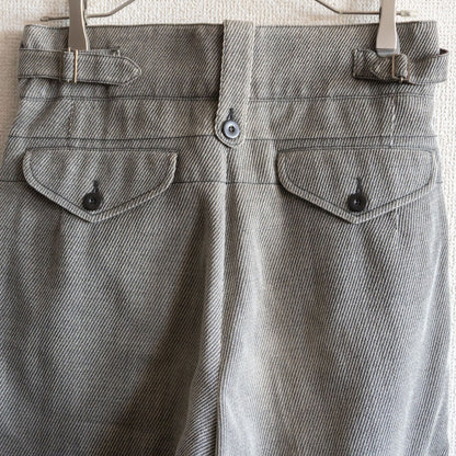Giorgio Armani Side-Adjuster Double-Pleat Trousers Size 46