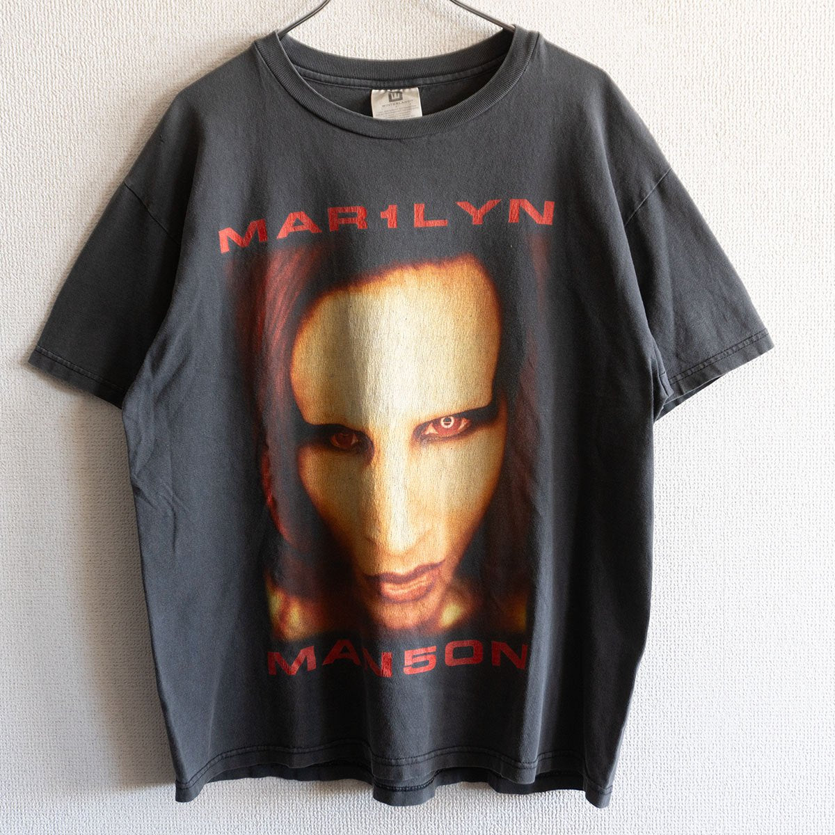 MARILYN MANSON BIGGER THAN SATAN Tee MARILYN MANSON BIGGER THAN SATAN Tee Size L
