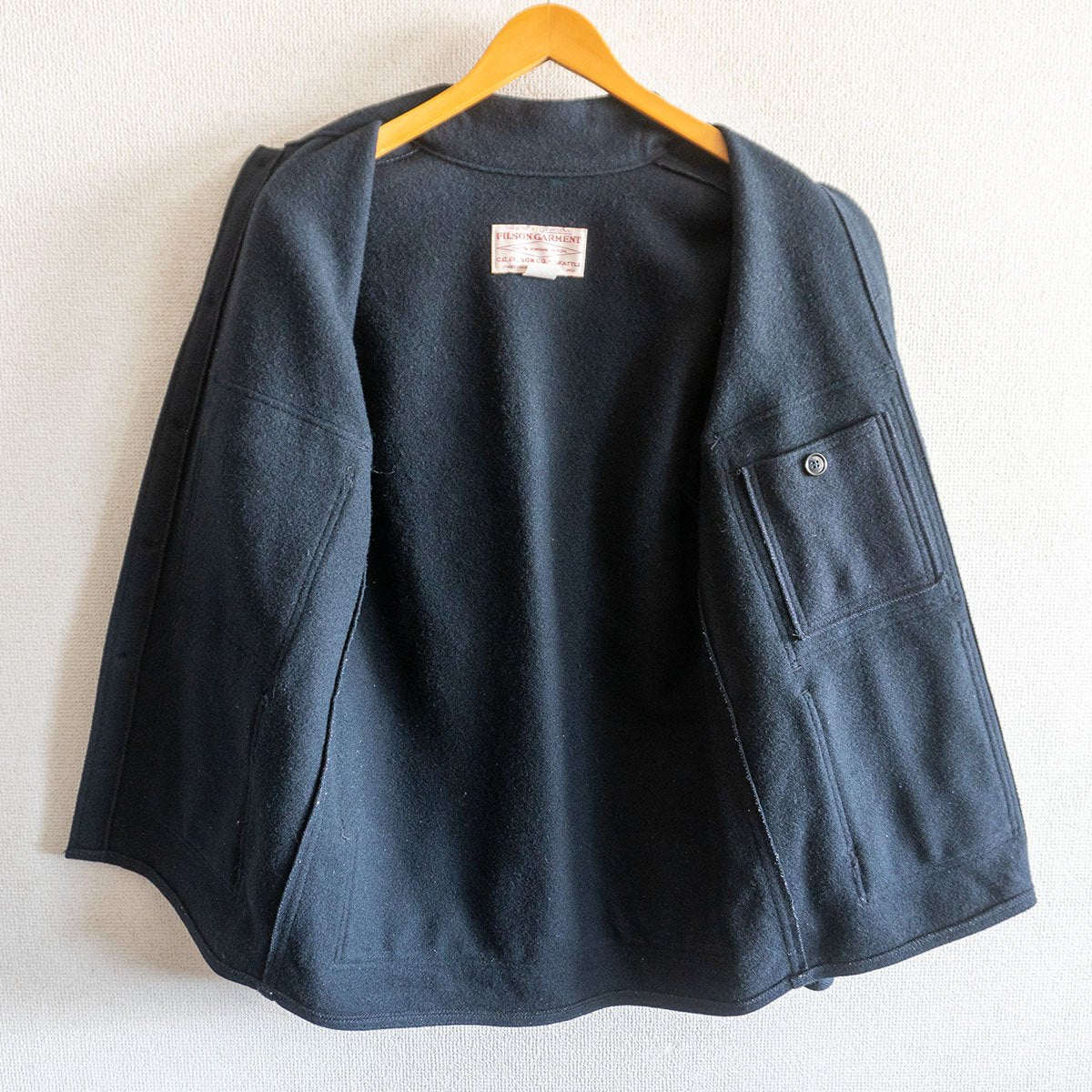 Filson Mackinaw Cruiser Jacket Black Size 36