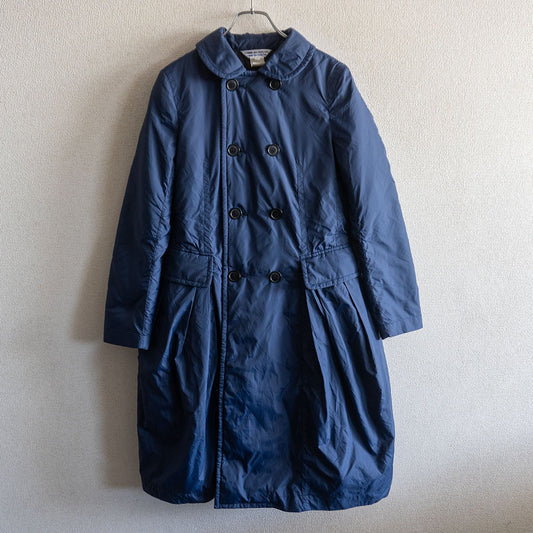 Comme des Garcons Nylon Puffer Coat Blue Size S