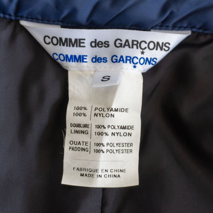 Comme des Garcons Nylon Puffer Coat Blue Size S