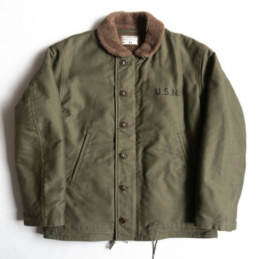 The Real McCoy's N-1 DECK JACKET Green Size 44