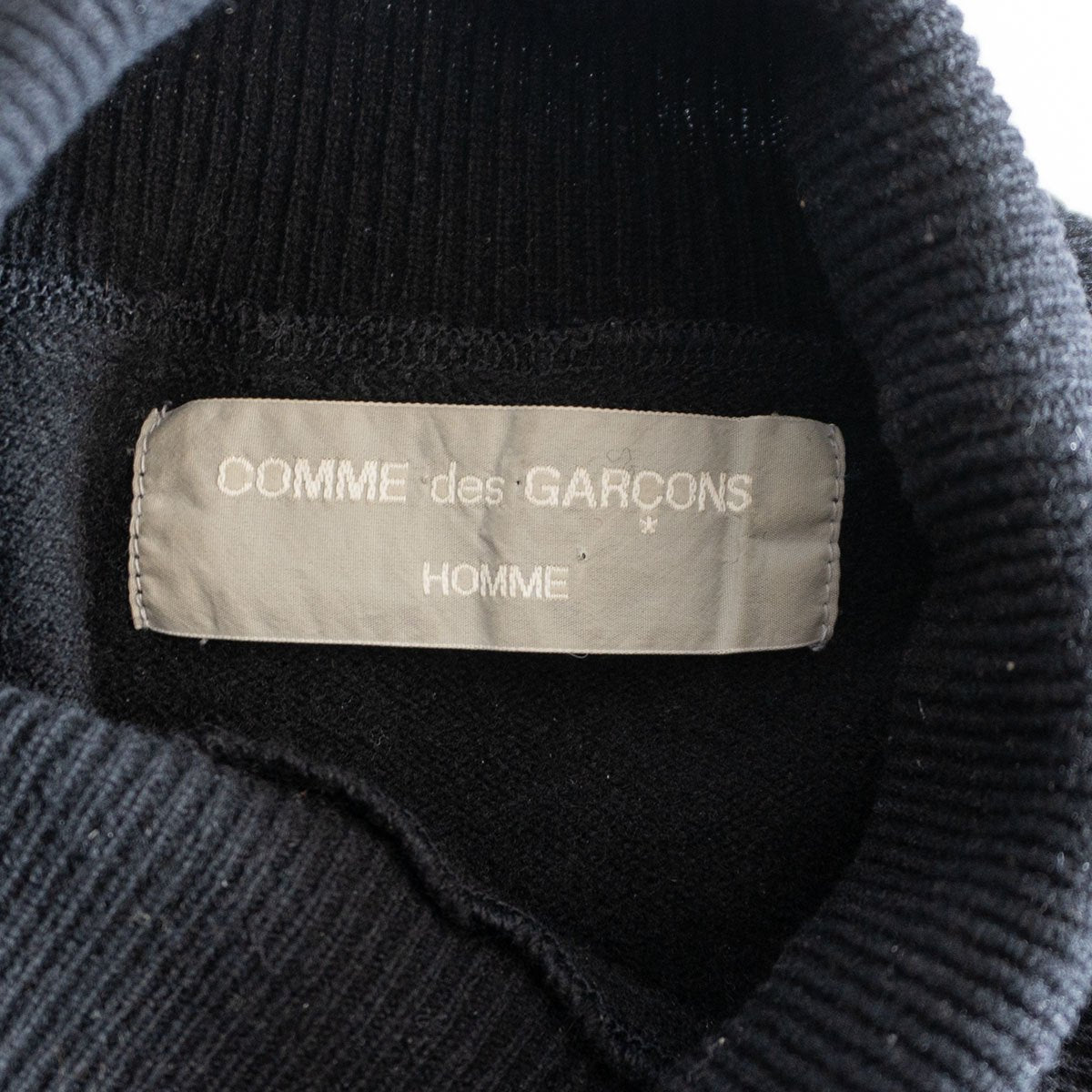 Comme des Garcons 90S Turtleneck Sweater Black Size M