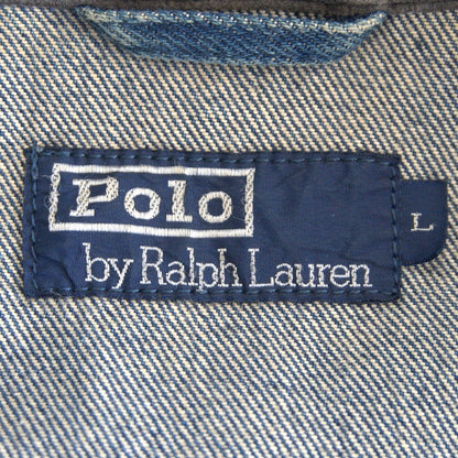 Polo Ralph Lauren 90S Denim Fireman Coat Size L