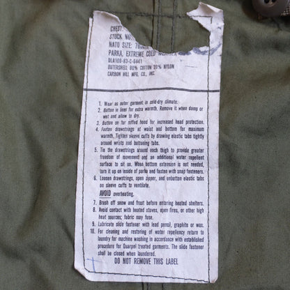 US ARMY 80S M-65 Mod Coat Size XS