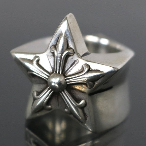 CHROME HEARTS Large Star Ring SV925 Silver Size ONE SIZE
