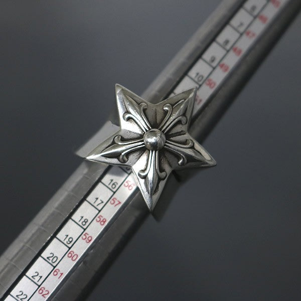 CHROME HEARTS Large Star Ring SV925 Silver Size ONE SIZE