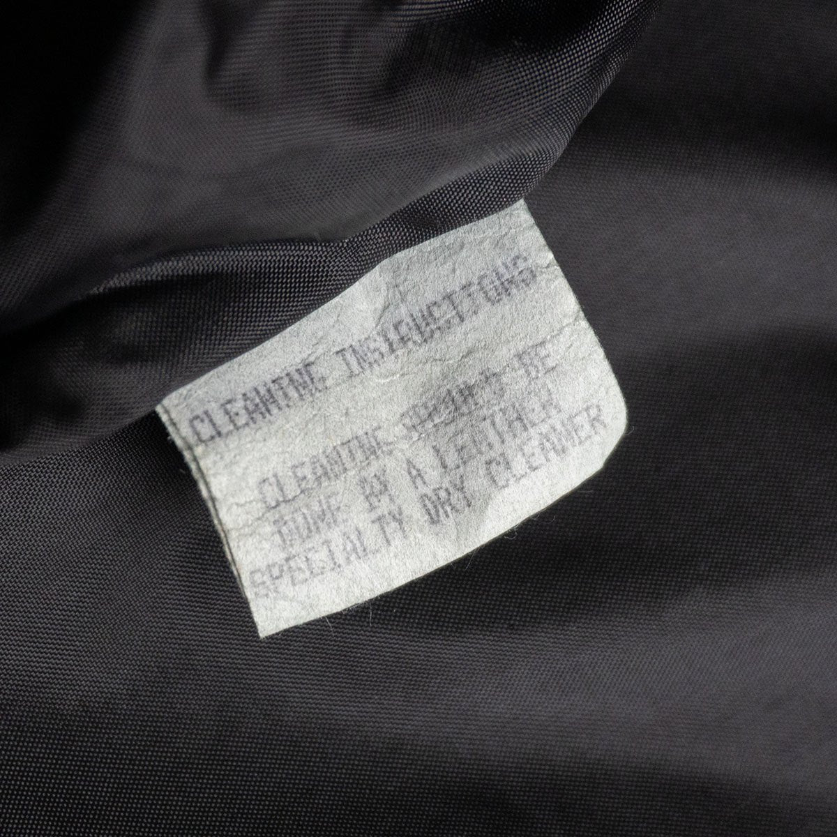 Skookum Leather varsity jacket Black Size 40