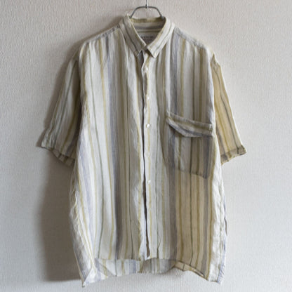 Givenchy Linen Button-Down Shirt Size 2