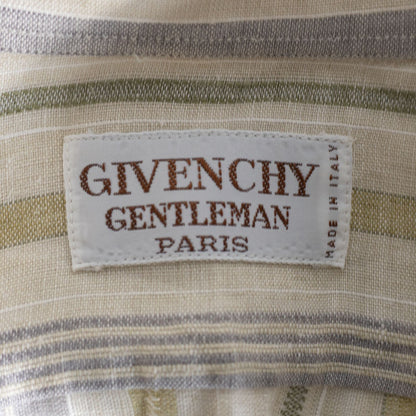Givenchy Linen Button-Down Shirt Size 2