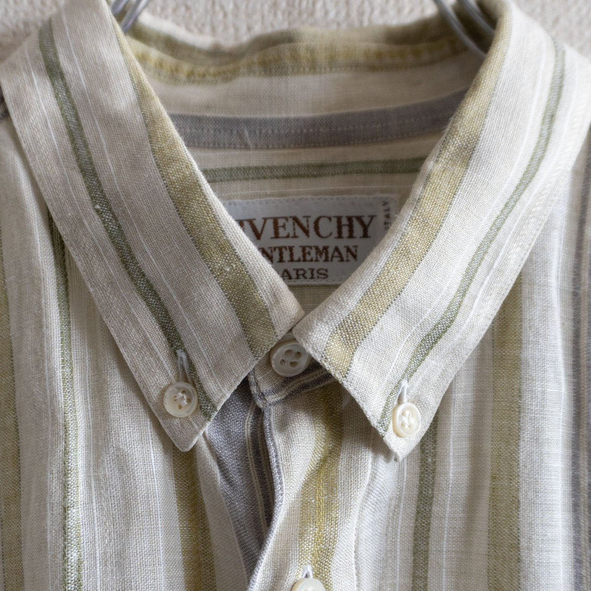 Givenchy Linen Button-Down Shirt Size 2