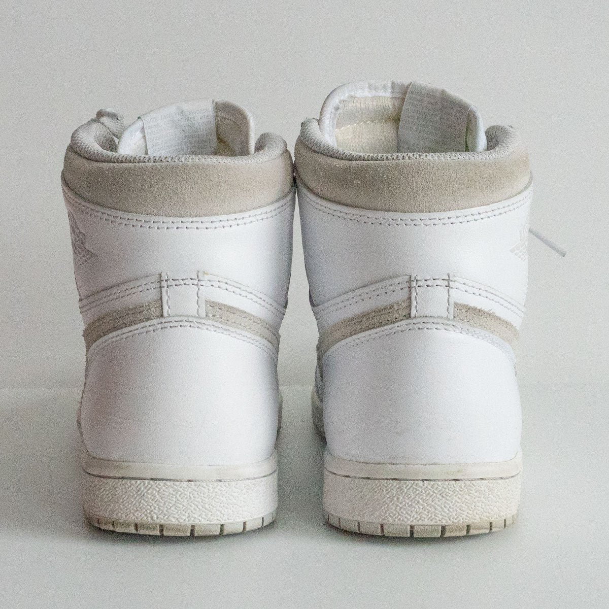 Nike AIR JORDAN 1 HIGH 85 WHITE NEUTRAL GREY BQ4422-100 Sneakers Size 26.5cm