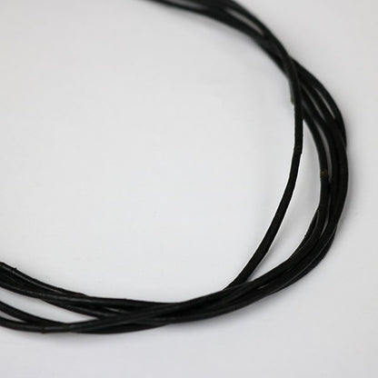 BVLGARI 5-Link Leather & Metal Wrap Bracelet Size ONE SIZE