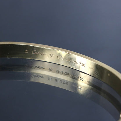 Cartier Love Bracelet Aftermarket Pave Dia Size ONE SIZE