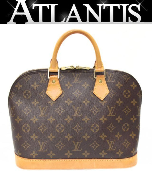 Louis Vuitton Alma PM Monogram Handbag Brown Size ONE SIZE