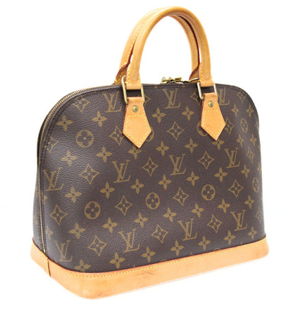 Louis Vuitton Alma PM Monogram Handbag Brown Size ONE SIZE