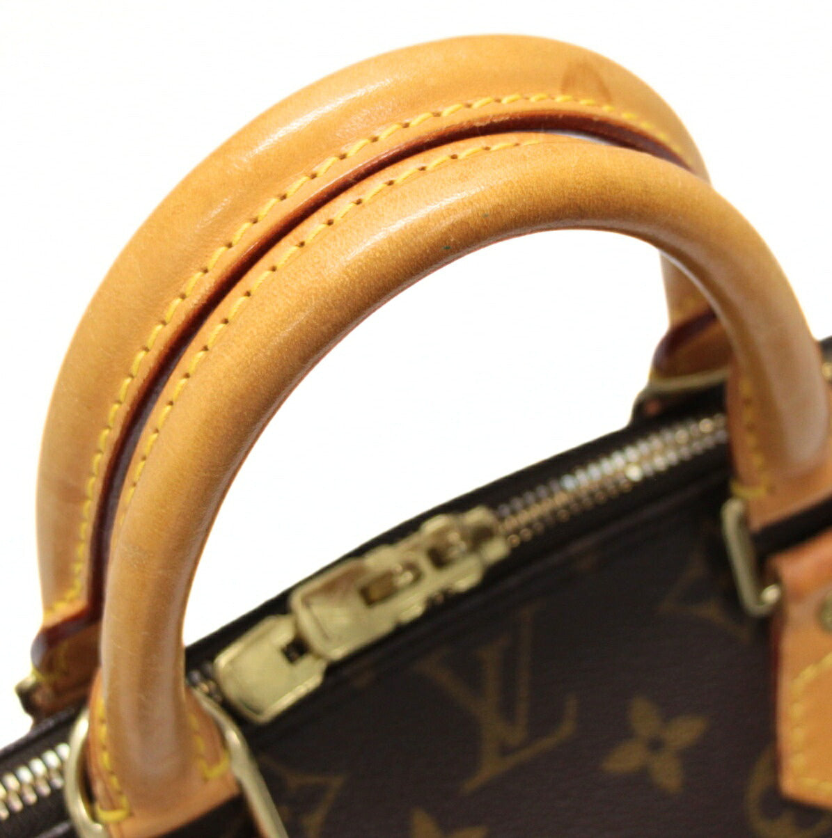 Louis Vuitton Alma PM Monogram Handbag Brown Size ONE SIZE