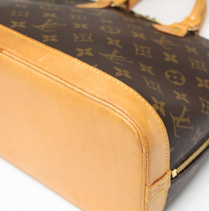 Louis Vuitton Alma PM Monogram Handbag Brown Size ONE SIZE