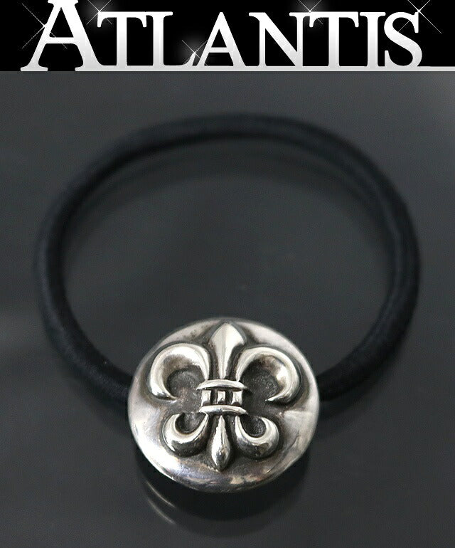 CHROME HEARTS BS Fleur Concho Silver Hair Accessory