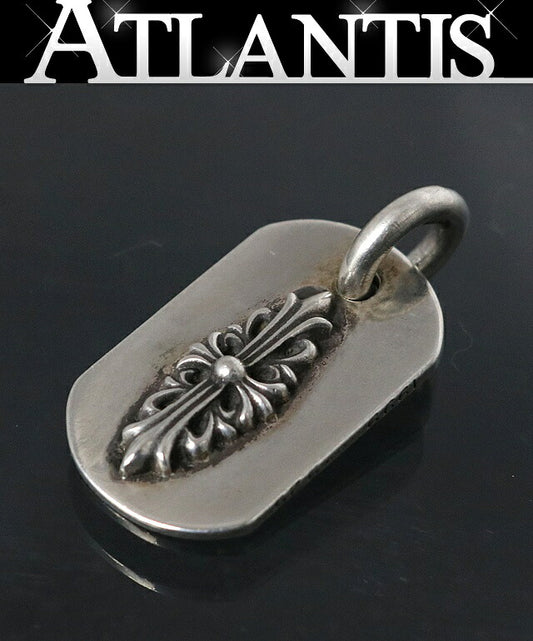 CHROME HEARTS Silver 925 Raised Tag Charm Size ONE SIZE