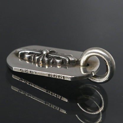 CHROME HEARTS Silver 925 Raised Tag Charm Size ONE SIZE