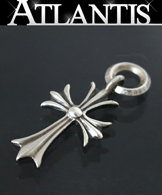 CHROME HEARTS Tiny CH Cross Charm SV925 Silver Size ONE SIZE