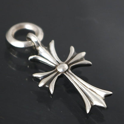 CHROME HEARTS Tiny CH Cross Charm SV925 Silver Size ONE SIZE