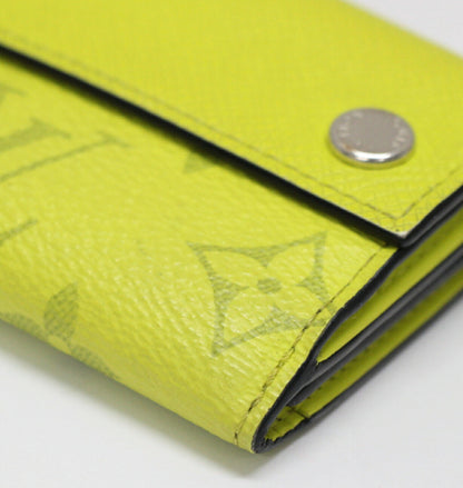 Louis Vuitton Discovery Compact Wallet Yellow Size ONE SIZE
