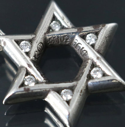 CHROME HEARTS Silver Star of Diamond Charm Size ONE SIZE