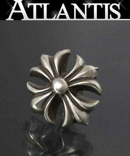 CHROME HEARTS #4 CH Plus Stud Earring Silver Size ONE SIZE