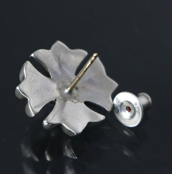 CHROME HEARTS #4 CH Plus Stud Earring Silver Size ONE SIZE