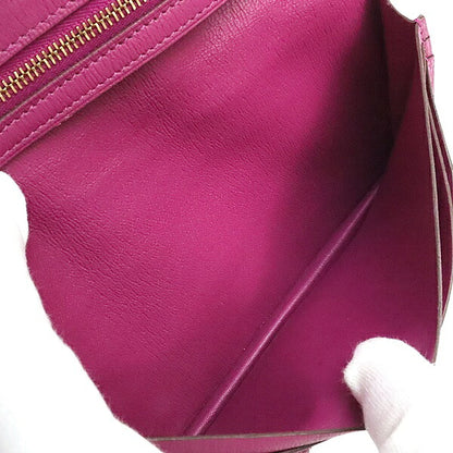 HERMES Beant Soufflé Scheherazade Gold Long Wallet Size ONE SIZE