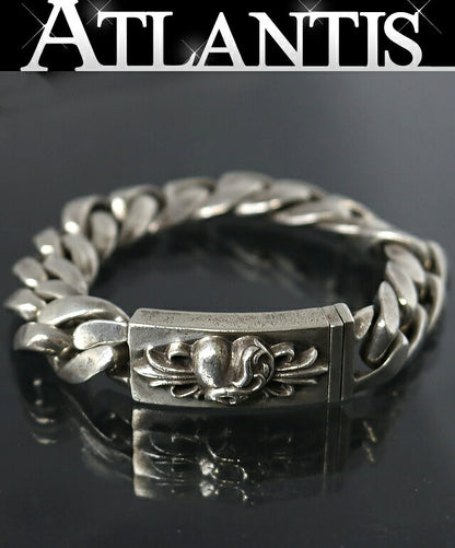 CHROME HEARTS Floral Heart ID SV925 Silver Size ONE SIZE