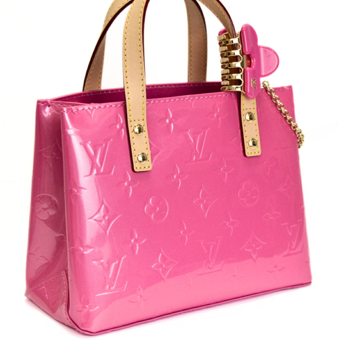 LOUIS VUITTON Reade PM LV Remix Neon Pink Tote Size ONE SIZE