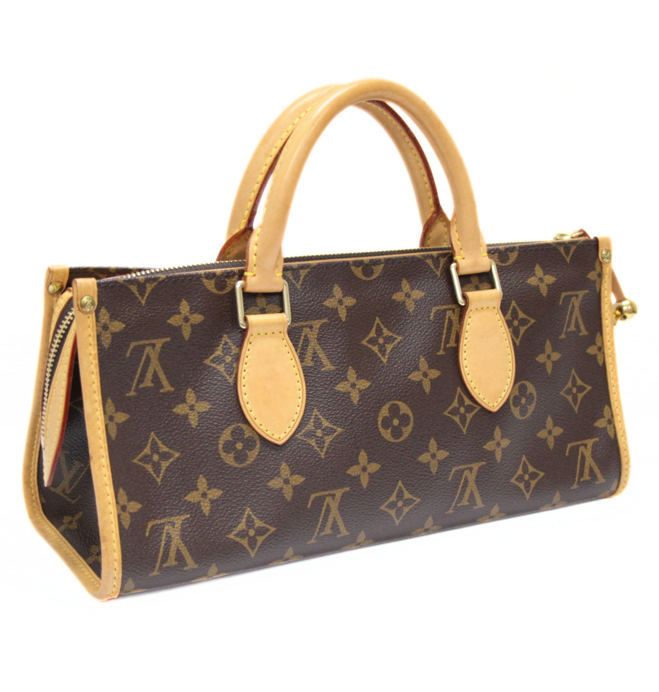 Louis Vuitton Popincourt Handbag Brown Size ONE SIZE
