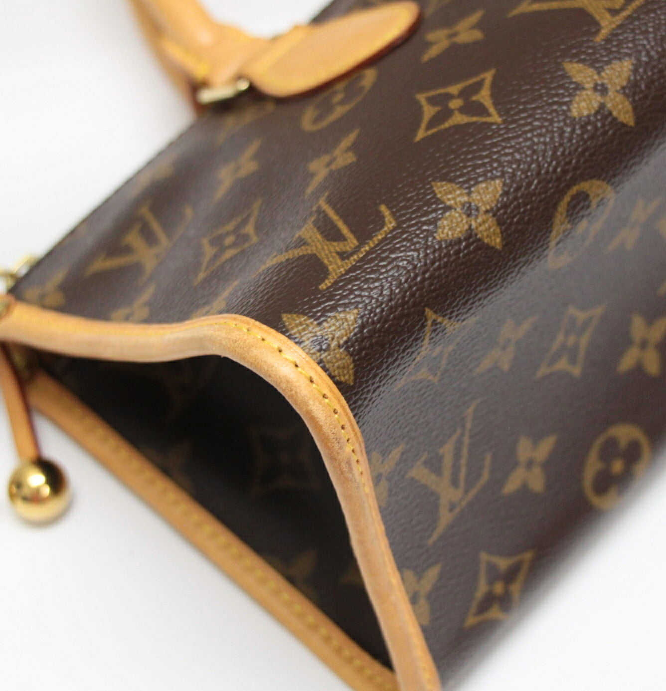 Louis Vuitton Popincourt Handbag Brown Size ONE SIZE