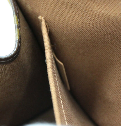 Louis Vuitton Popincourt Handbag Brown Size ONE SIZE
