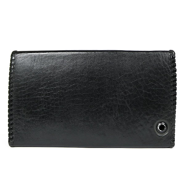 Gaboratory G-Crown Concho Leather Wallet Black Size ONE SIZE
