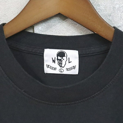 WARREN LOTAS Hockey Mask Print T-Shirt Black Size L