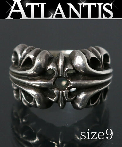 CHROME HEARTS K&T Ring Sterling Silver Size ONE SIZE