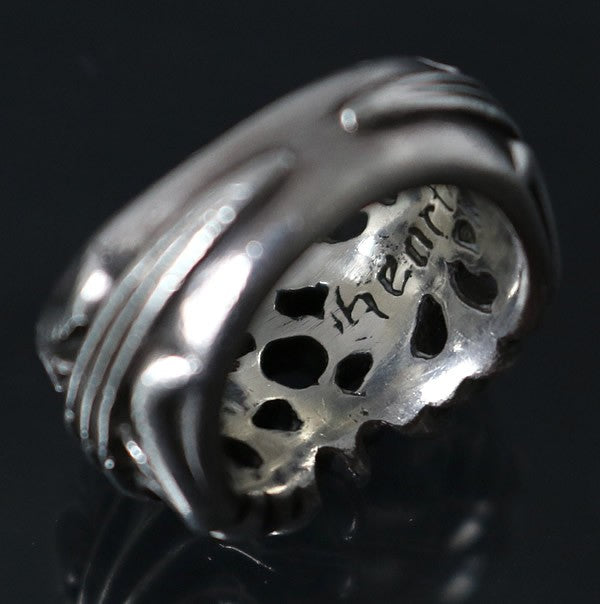 CHROME HEARTS K&T Ring Sterling Silver Size ONE SIZE
