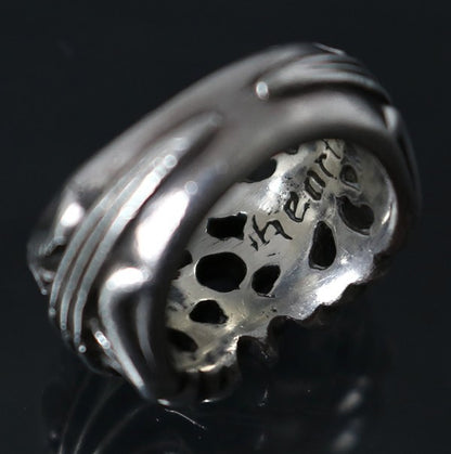 CHROME HEARTS K&T Ring Sterling Silver Size ONE SIZE