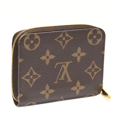 Louis Vuitton Zippy Monogram Coin Purse Brown Size ONE SIZE